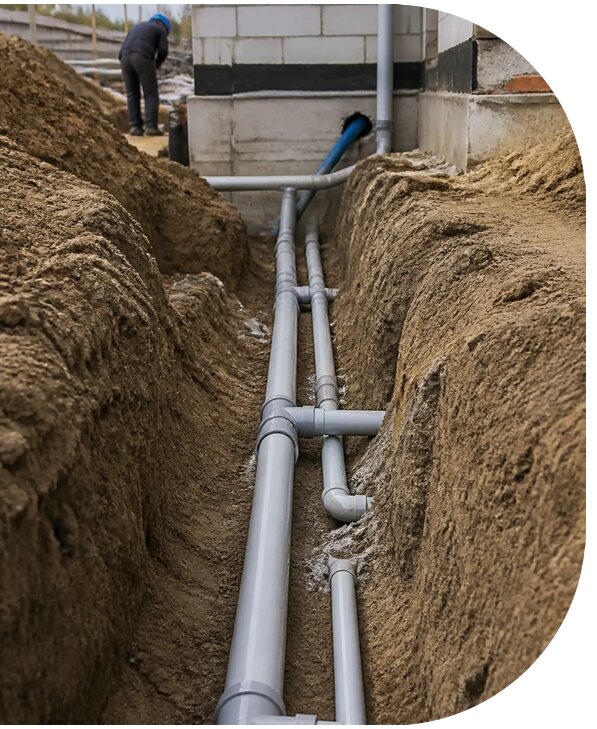 Профессиональная прокладка водопровода в Екатеринбурге для дома
